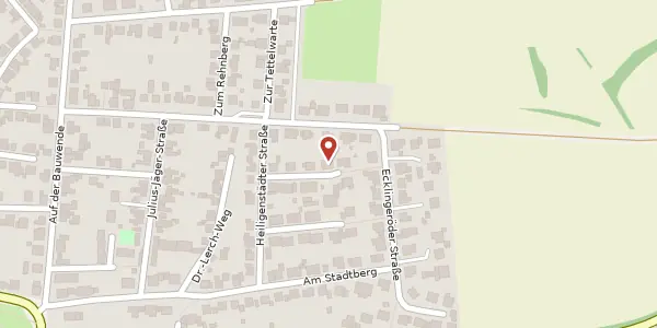 Karte der Umgebung von Dingelstädter Straße 7, 37115 Duderstadt