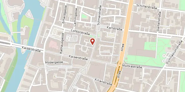 Karte der Umgebung von Sülmerstraße 7, 74072 Heilbronn