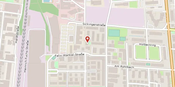 Karte der Umgebung von Fabrikstraße 43, 69126 Heidelberg