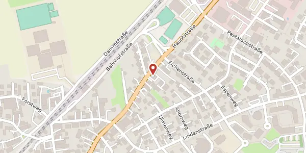 Karte der Umgebung von Hauptstr. 5, 86420 Diedorf