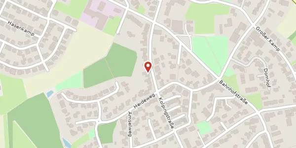 Karte der Umgebung von Kolpingstr. 23, 48346 Ostbevern