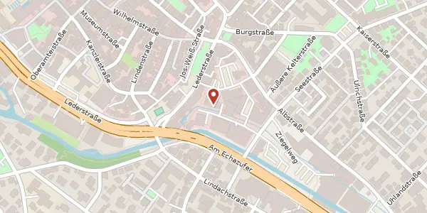 Karte der Umgebung von Obere Wässere 1, 72764 Reutlingen