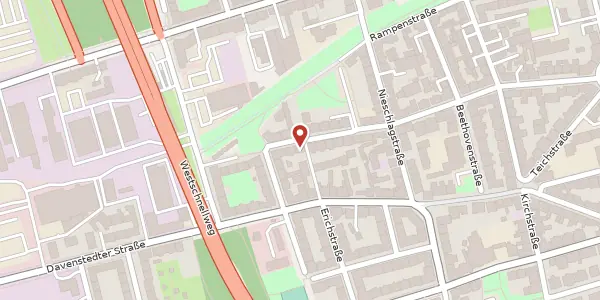 Karte der Umgebung von Wittekindstraße 41, 30449 Hannover
