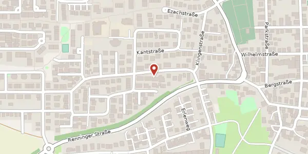 Karte der Umgebung von Unterer Ezachweg 15, 71229 Leonberg