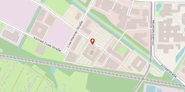 Karte der Umgebung von Karl-Ferdinand-Braun-Straße 5, 28359 Bremen