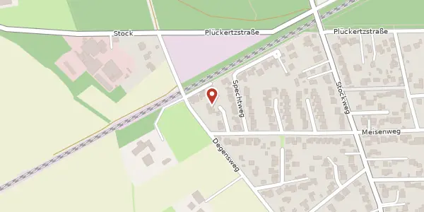 Karte der Umgebung von Amselweg 61, 47804 Krefeld