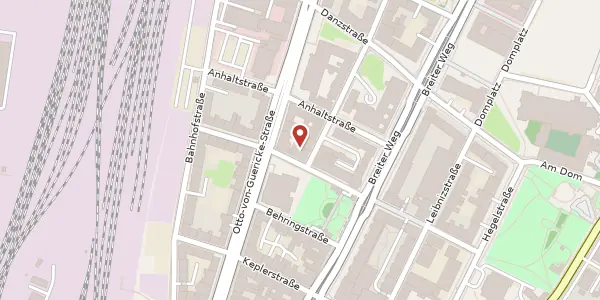 Karte der Umgebung von Heydeckstraße 12, 39104 Magdeburg