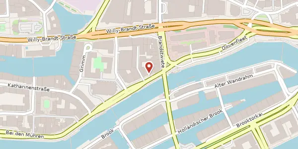 Karte der Umgebung von Zippelhaus 5, 20457 Hamburg