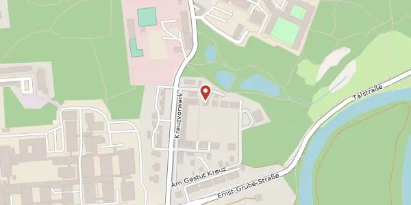 Karte der Umgebung von Kreuzvorwerk 62, 06120 Halle (Saale)