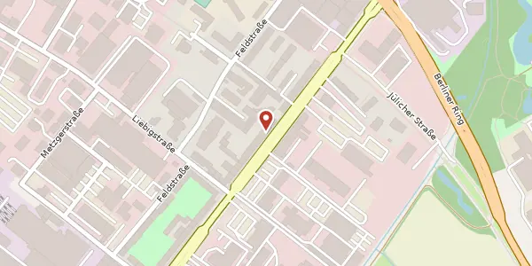 Karte der Umgebung von Jülicher Str. 369, 52070 Aachen