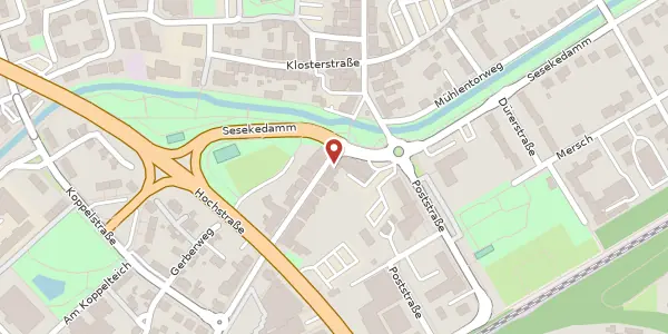 Karte der Umgebung von Bahnhofstr. 50a, 59174 Kamen