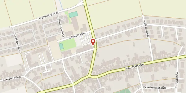 Karte der Umgebung von Gießener Str. 16, 35440 Linden