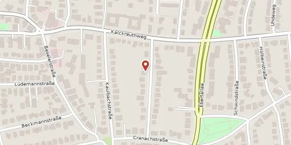 Karte der Umgebung von Feuerbachstraße 17, 22607 Hamburg