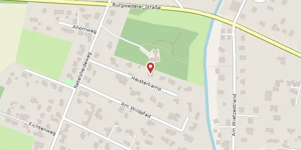 Karte der Umgebung von Heisterkamp 5, 30900 Wedemark