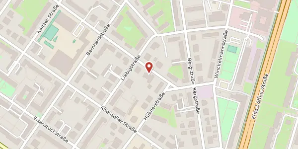 Karte der Umgebung von Leubnitzer Straße 30, 01069 Dresden