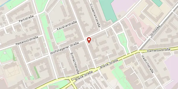 Karte der Umgebung von Kavalierstraße 8, 13187 Berlin
