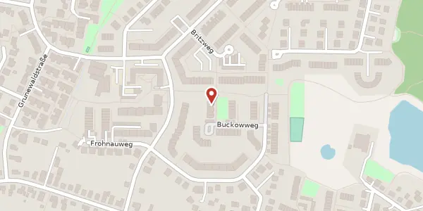 Karte der Umgebung von Buckowweg 34, 24111 Kiel