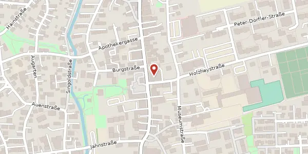 Karte der Umgebung von Raiffeisenstr. 1, 86830 Schwabmünchen