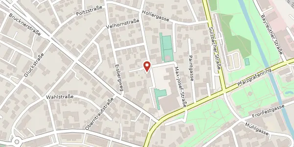Karte der Umgebung von Ludwigstr. 7, 92224 Amberg