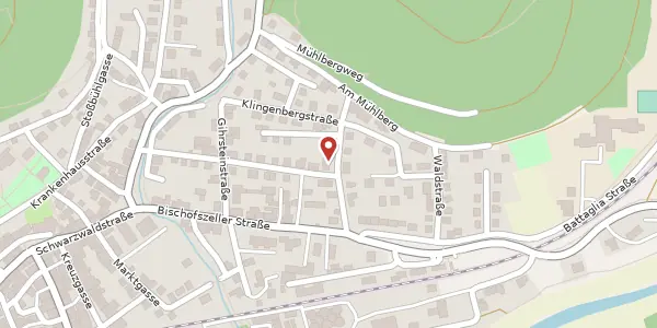 Karte der Umgebung von Bleichestraße 5, 78532 Tuttlingen