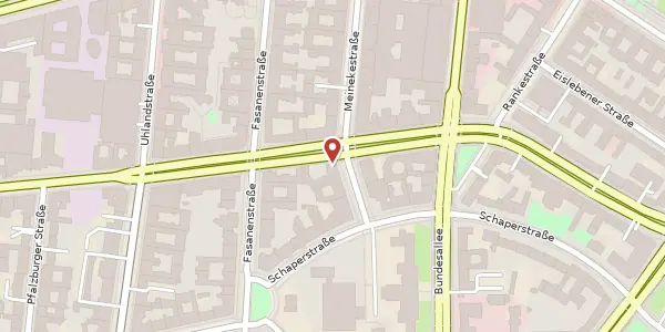Karte der Umgebung von Meinekestraße 12, 10719 Berlin