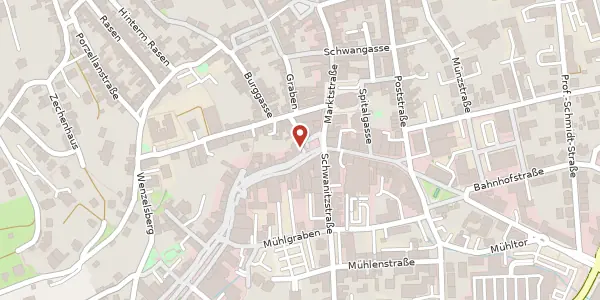 Karte der Umgebung von Straße des Friedens 2, 98693 Ilmenau