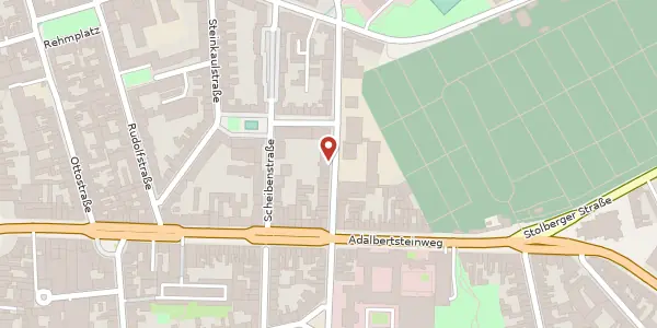 Karte der Umgebung von Aretzstr. 17, 52070 Aachen