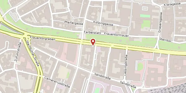 Karte der Umgebung von Frauentorgraben 43, 90443 Nürnberg