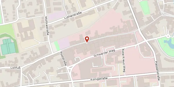 Karte der Umgebung von Stadtweg 45, 24837 Schleswig