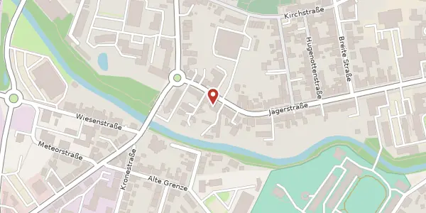 Karte der Umgebung von Jägerstraße 20 A, 29221 Celle