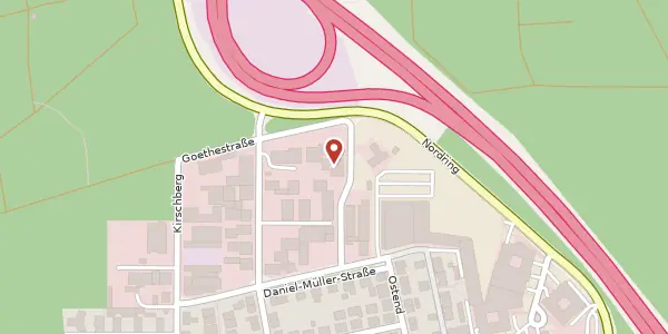 Karte der Umgebung von Ostend 14, 64347 Griesheim