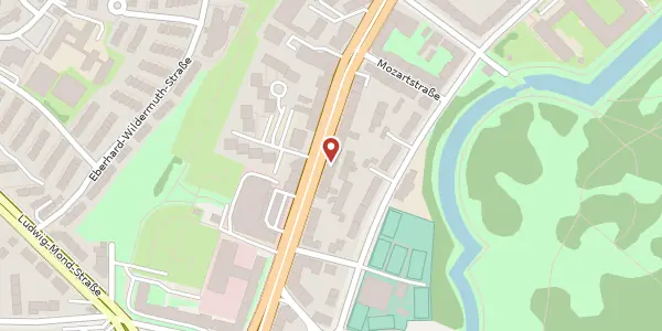 Karte der Umgebung von Frankfurter Straße 109, 34121 Kassel