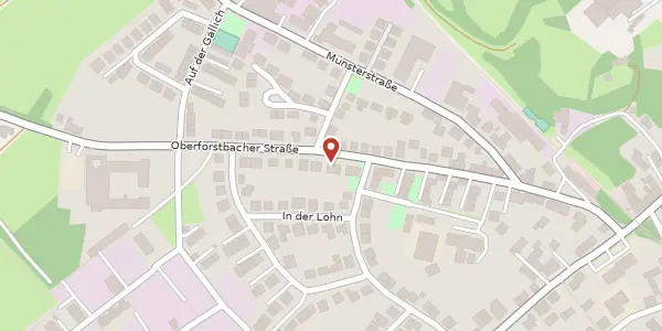Karte der Umgebung von Oberforstbacher Str. 55, 52076 Aachen