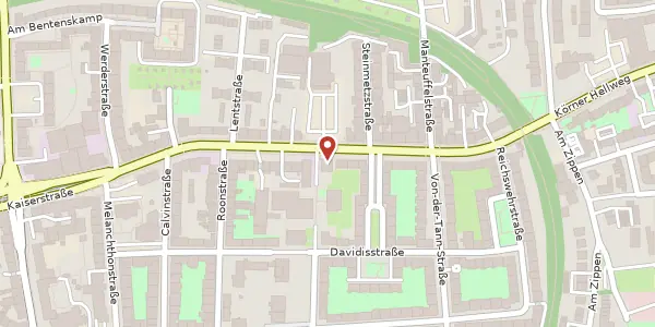 Karte der Umgebung von Kaiserstr. 179, 44143 Dortmund