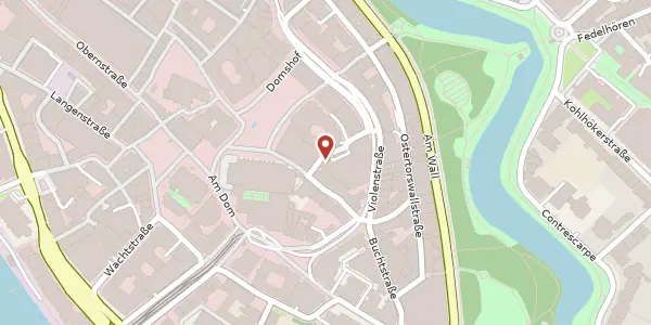 Karte der Umgebung von Wilhadistr. 1, 28195 Bremen