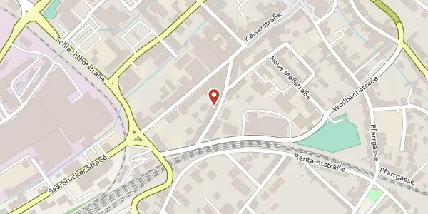Karte der Umgebung von Alte Bahnhofstraße 10, 66386 St. Ingbert