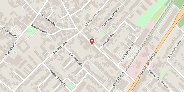Karte der Umgebung von Kaulardstr. 47, 50354 Hürth