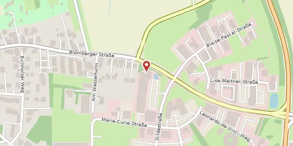Karte der Umgebung von Bad Meinberger Str. 1, 32760 Detmold