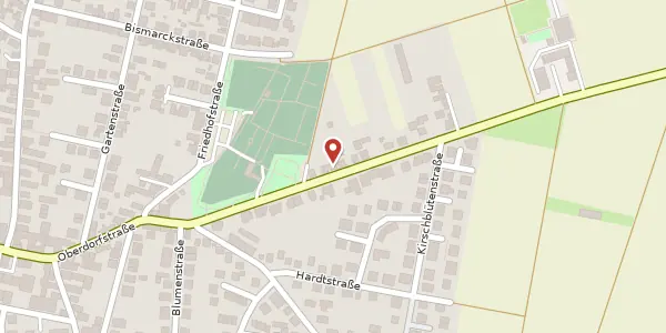 Karte der Umgebung von Großachsener Straße 7, 68542 Heddesheim