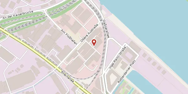 Karte der Umgebung von Rheinallee 88, 55120 Mainz