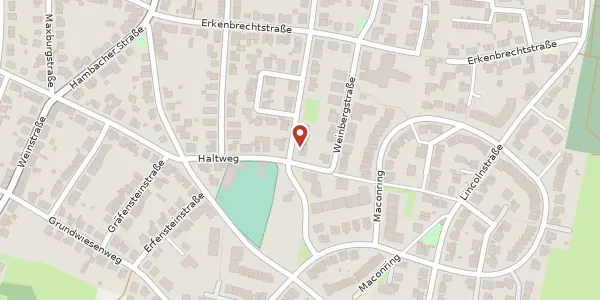 Karte der Umgebung von Walter-Bruch-Straßé 31, 67434 Neustadt