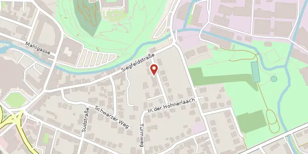 Karte der Umgebung von An der Herrenwiese 10, 53721 Siegburg