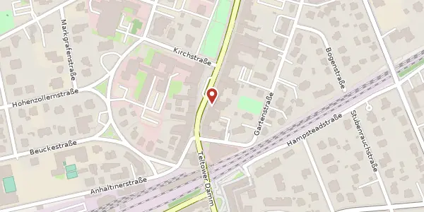 Karte der Umgebung von Teltower Damm 27, 14169 Berlin