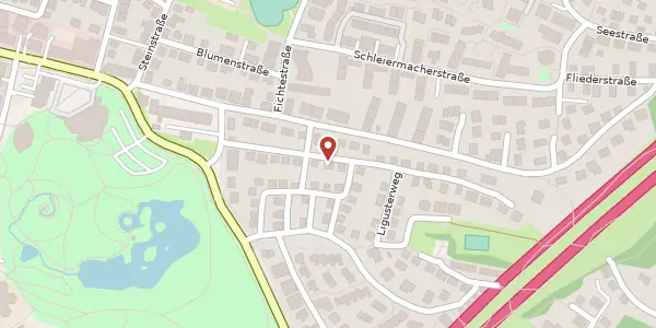 Karte der Umgebung von Hainbuchenweg 16, 71229 Leonberg