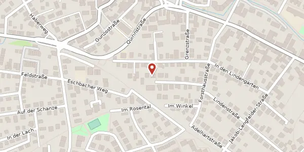 Karte der Umgebung von Lindenstr. 59, 61352 Bad Homburg