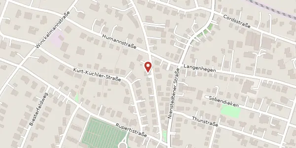 Karte der Umgebung von Up de Schanz 19, 22609 Hamburg
