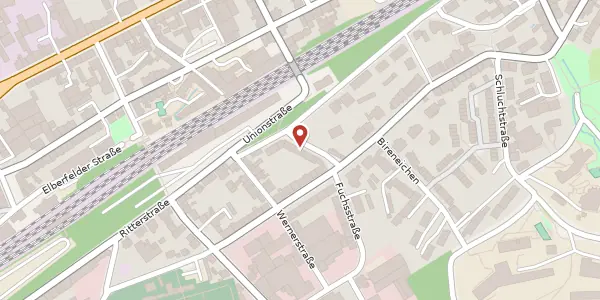 Karte der Umgebung von Fuchsstr. 6, 42285 Wuppertal