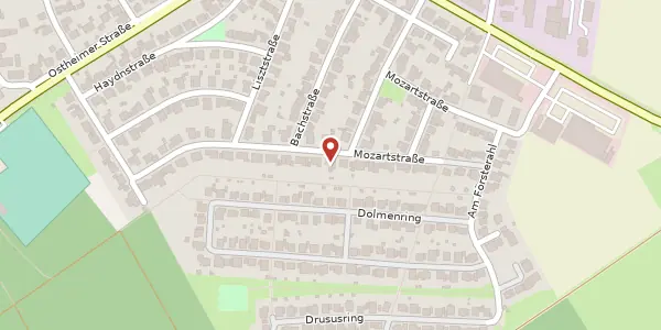 Karte der Umgebung von Kurt-Moosdorf-Str. 36, 63694 Limeshain