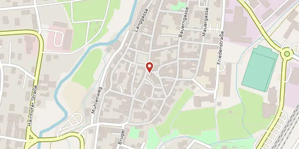 Karte der Umgebung von Roßmarkt 1-3, 97638 Mellrichstadt