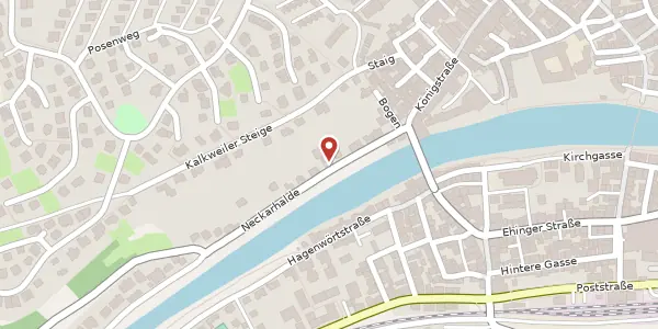 Karte der Umgebung von Neckarhalde 14, 72108 Rottenburg